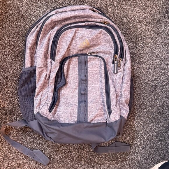 Adidas Prime 6 Backpack - Jersey Gray/Onix Gray/Gilver Color - Picture 1 of 8